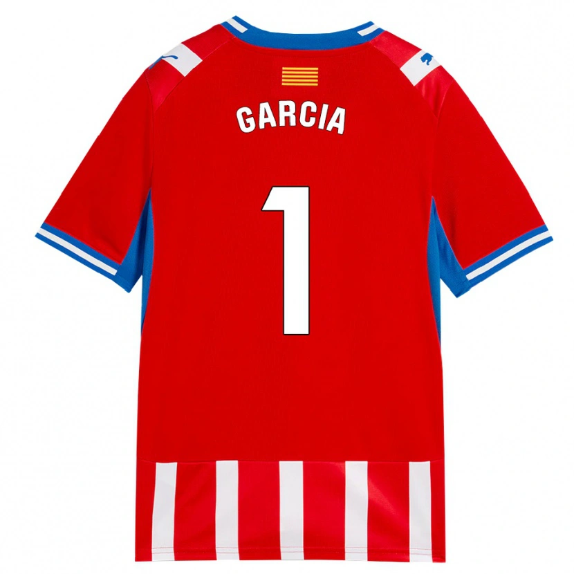 Danxen Niño Camiseta Lucas García #1 Rojo Blanco Azul Cielo 1ª Equipación 2026/27 La Camisa México