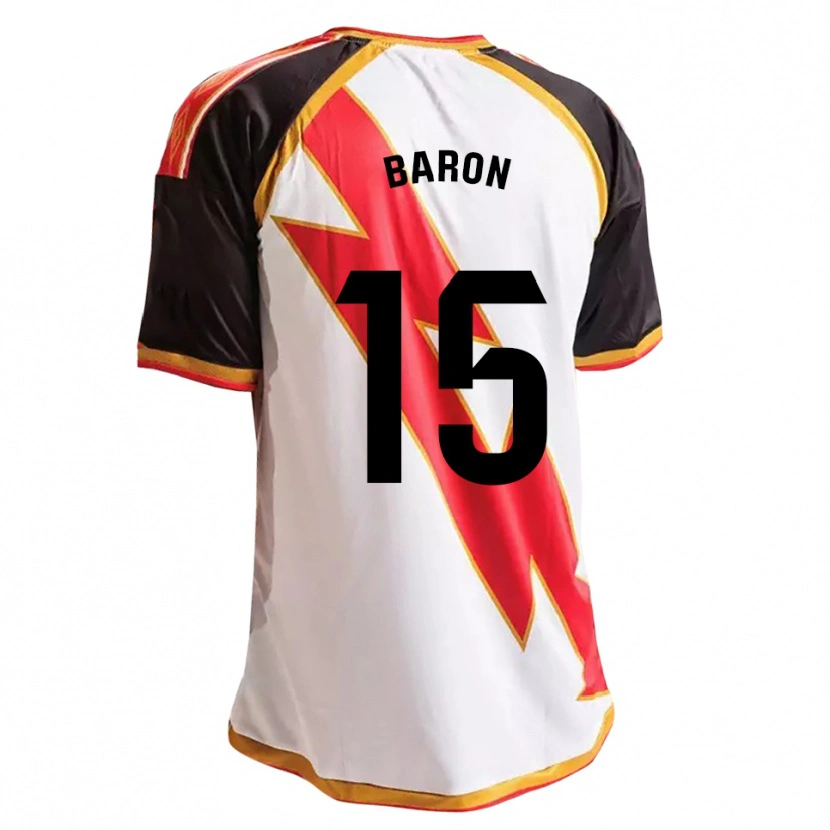 Danxen Niño Camiseta Alexandru Baron #15 Negro Rojo Blanco Oro 1ª Equipación 2026/27 La Camisa México