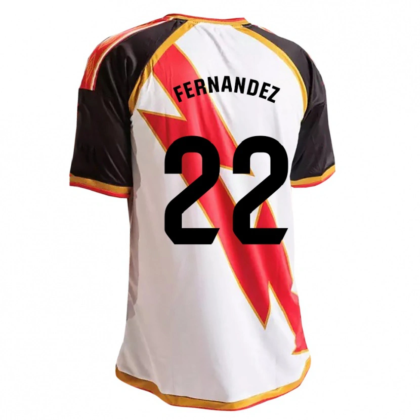 Danxen Niño Camiseta Pelayo Fernández #22 Negro Rojo Blanco Oro 1ª Equipación 2026/27 La Camisa México