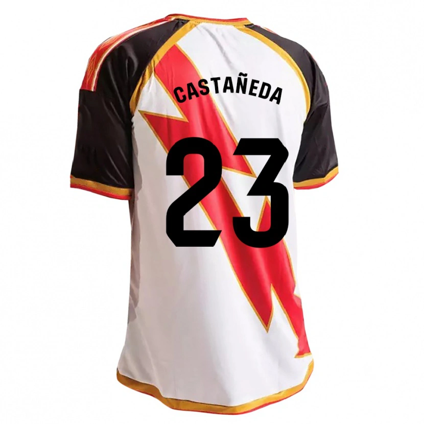 Danxen Niño Camiseta Ana Sofía Castañeda Giraldo #23 Negro Rojo Blanco Oro 1ª Equipación 2026/27 La Camisa México