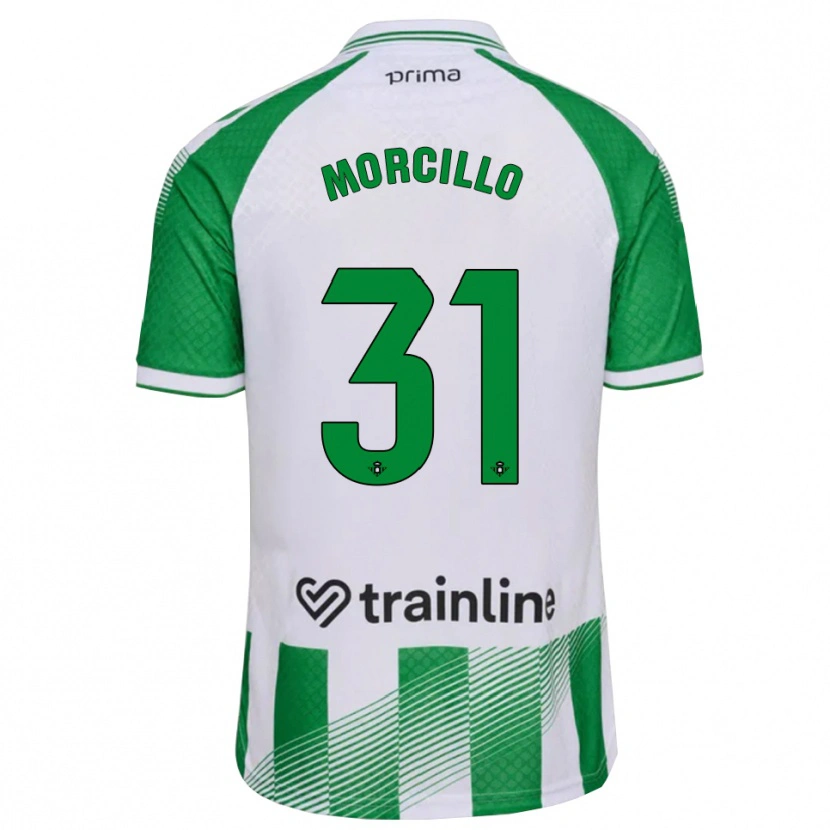Danxen Niño Camiseta Ana Morcillo #31 Verde Claro Negro Blanco 1ª Equipación 2026/27 La Camisa México