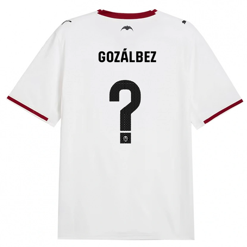 Danxen Niño Camiseta Pablo Gozálbez #0 Negro Blanco Rojo Amarillo 1ª Equipación 2026/27 La Camisa México