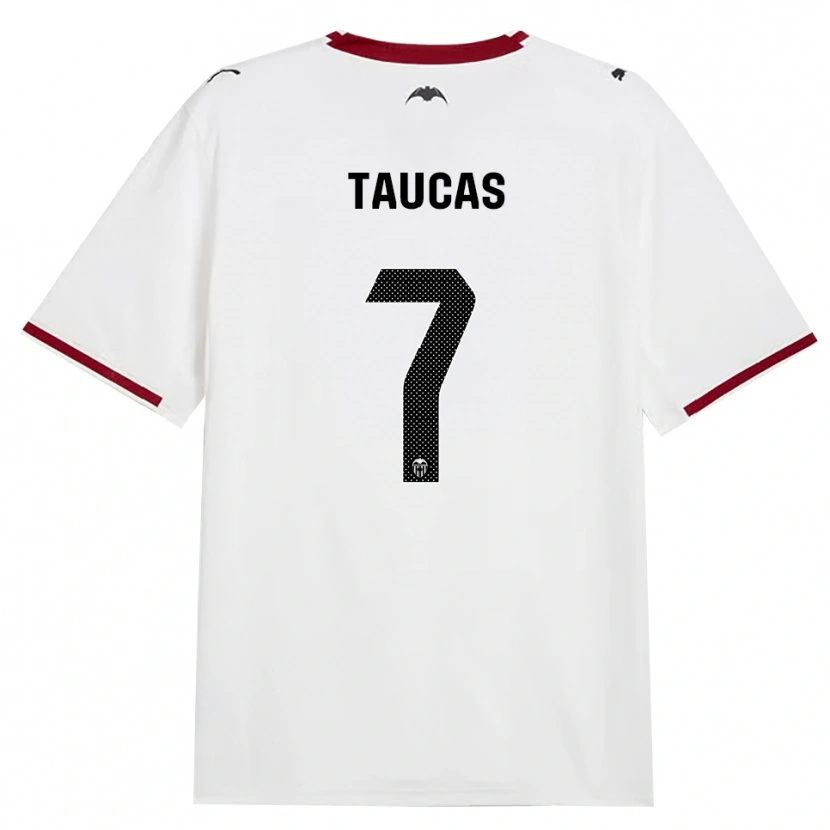Danxen Niño Camiseta Dominykas Taučas #7 Negro Blanco Rojo Amarillo 1ª Equipación 2026/27 La Camisa México