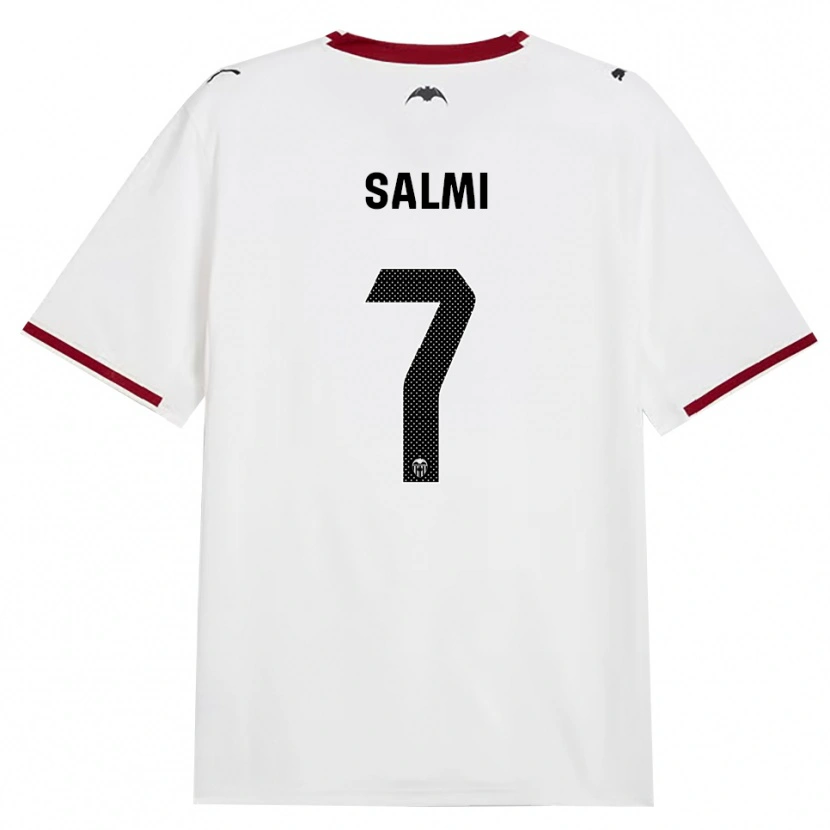 Danxen Niño Camiseta Iina Salmi #7 Negro Blanco Rojo Amarillo 1ª Equipación 2026/27 La Camisa México