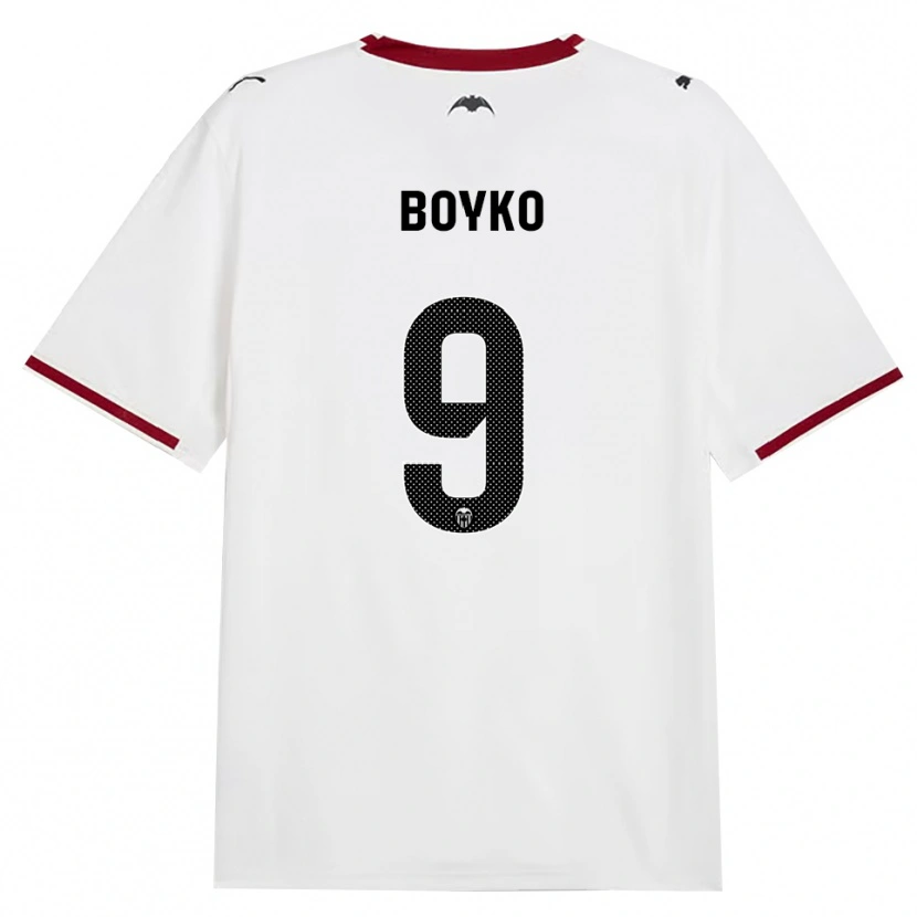 Danxen Niño Camiseta Yaroslav Boyko #9 Negro Blanco Rojo Amarillo 1ª Equipación 2026/27 La Camisa México