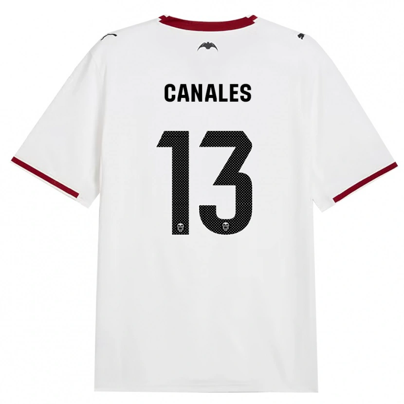 Danxen Niño Camiseta Antonia Canales #13 Negro Blanco Rojo Amarillo 1ª Equipación 2026/27 La Camisa México