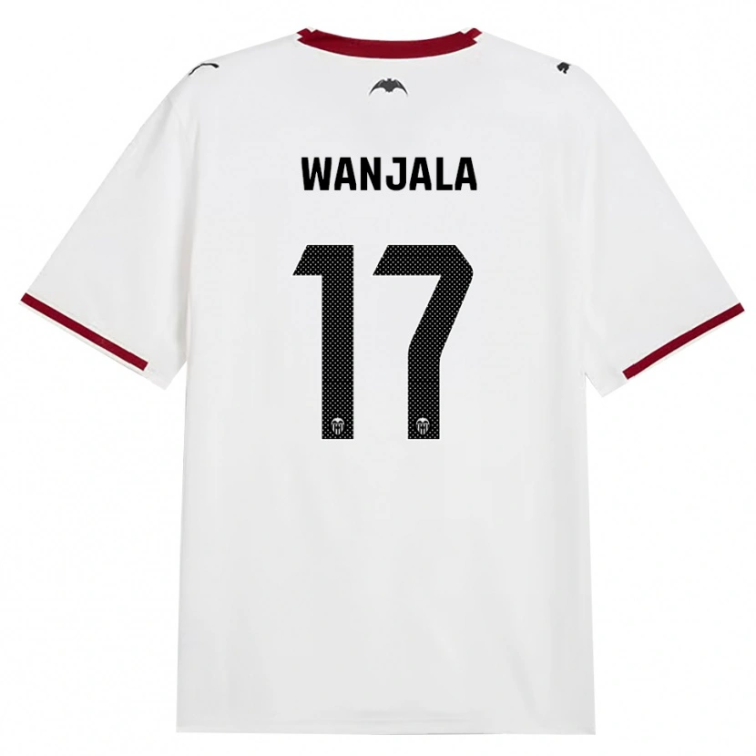 Danxen Niño Camiseta Amos Wanjala #17 Negro Blanco Rojo Amarillo 1ª Equipación 2026/27 La Camisa México