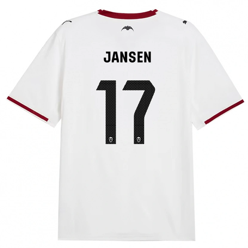 Danxen Niño Camiseta Ellen Jansen #17 Negro Blanco Rojo Amarillo 1ª Equipación 2026/27 La Camisa México
