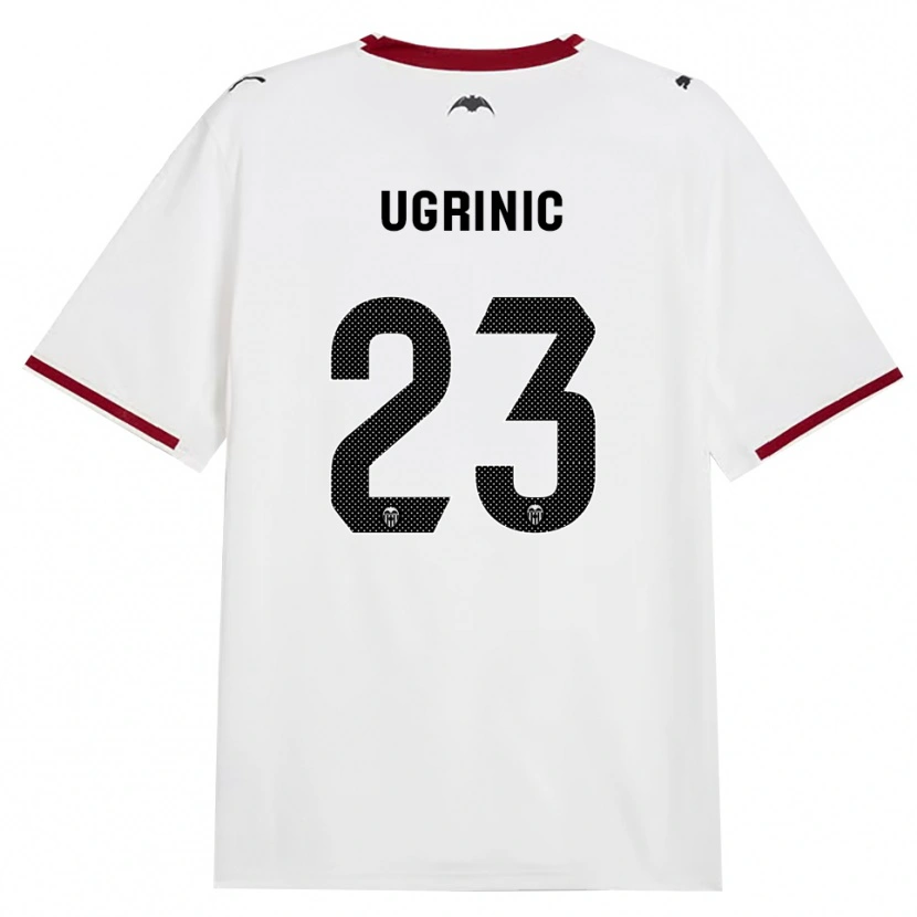 Danxen Niño Camiseta Filip Ugrinic #23 Negro Blanco Rojo Amarillo 1ª Equipación 2026/27 La Camisa México
