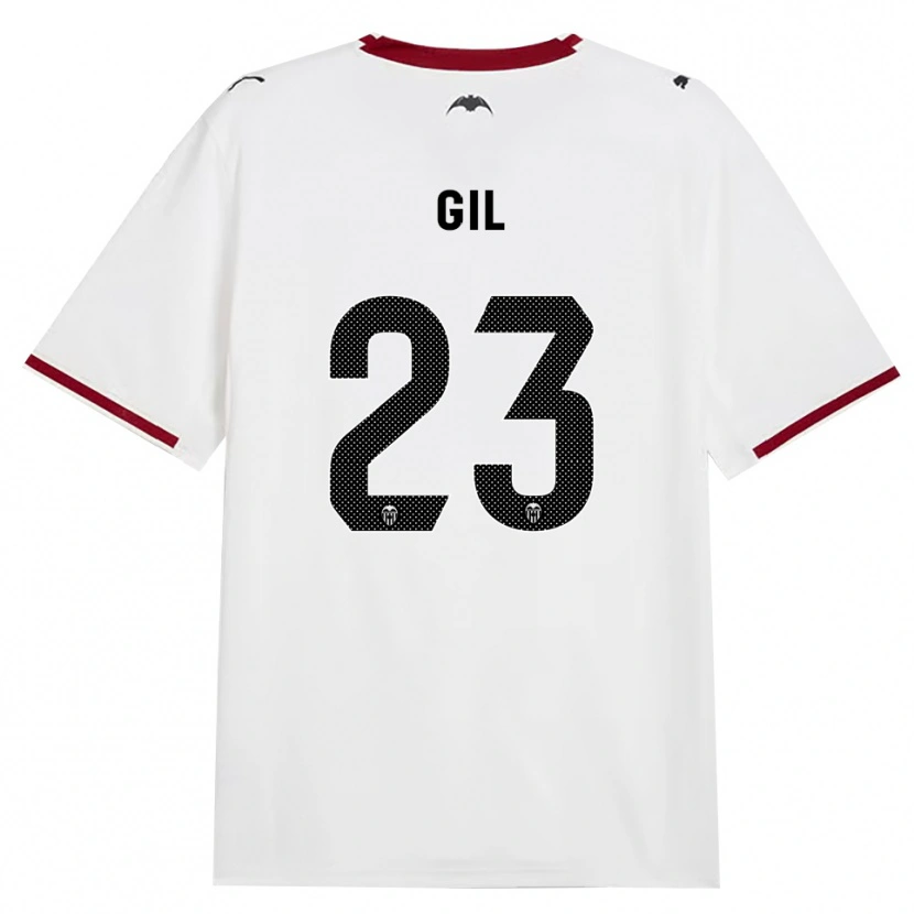 Danxen Niño Camiseta Elena Gil #23 Negro Blanco Rojo Amarillo 1ª Equipación 2026/27 La Camisa México