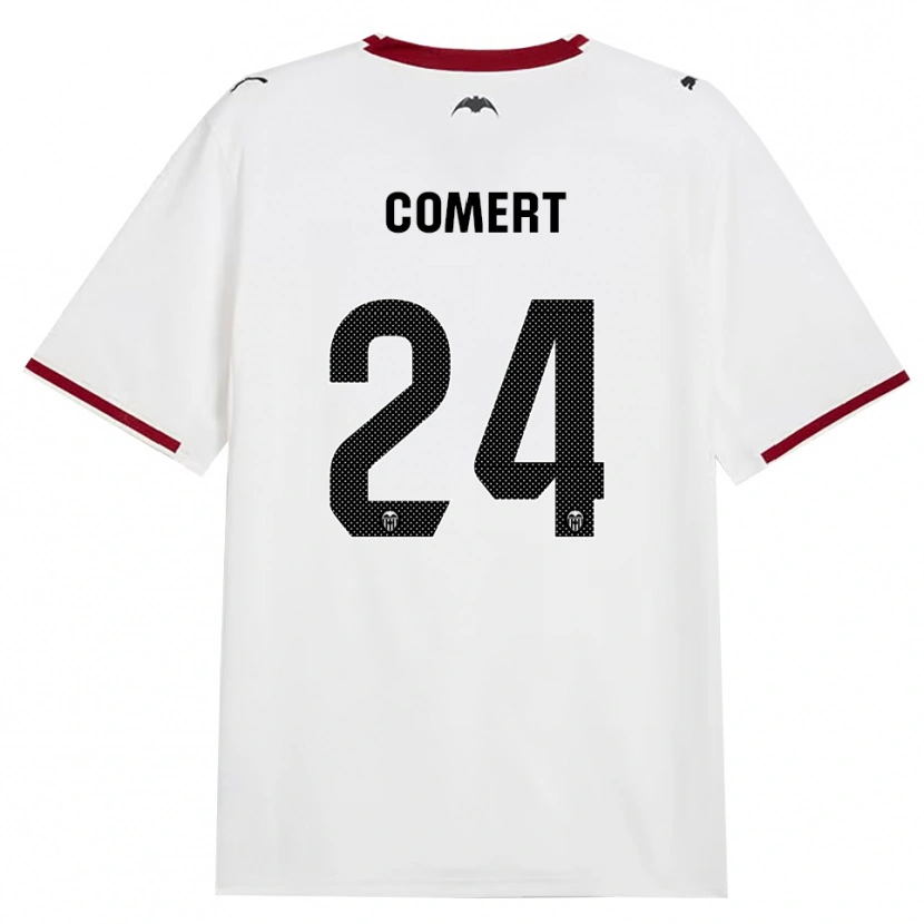 Danxen Niño Camiseta Eray Comert #24 Negro Blanco Rojo Amarillo 1ª Equipación 2026/27 La Camisa México