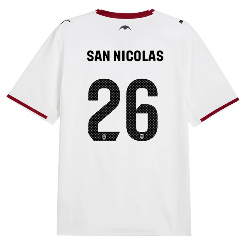 Danxen Niño Camiseta Olga San Nicolas #26 Negro Blanco Rojo Amarillo 1ª Equipación 2026/27 La Camisa México