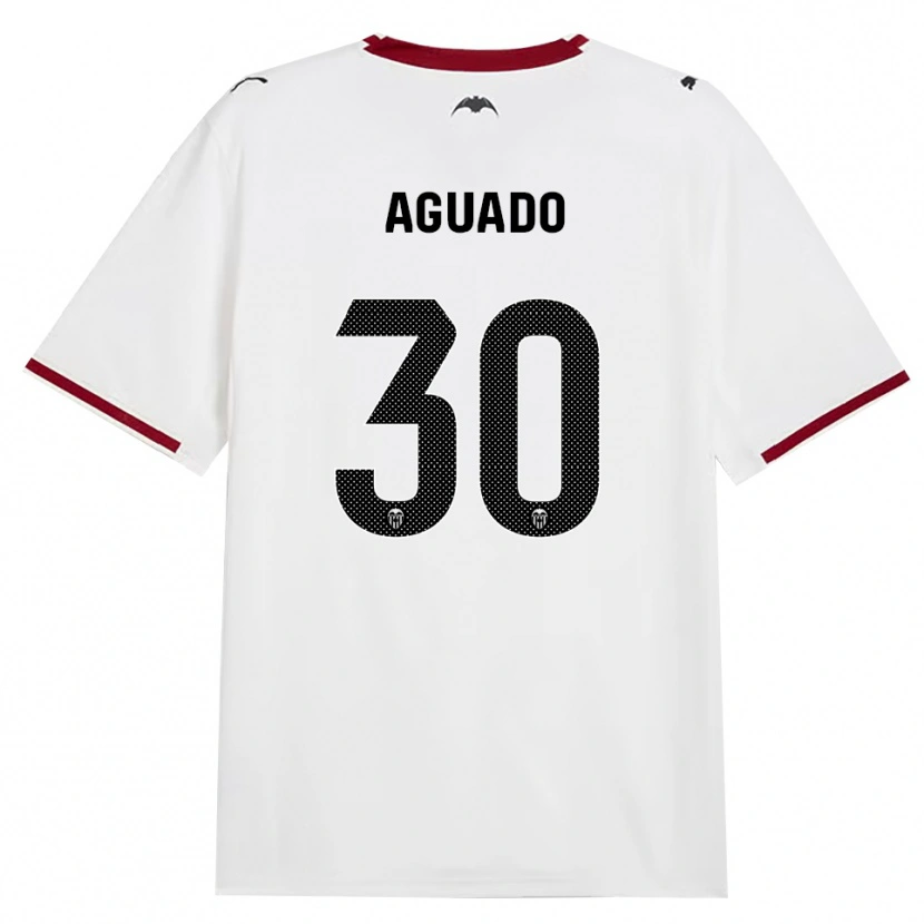 Danxen Niño Camiseta Julia Aguado #30 Negro Blanco Rojo Amarillo 1ª Equipación 2026/27 La Camisa México