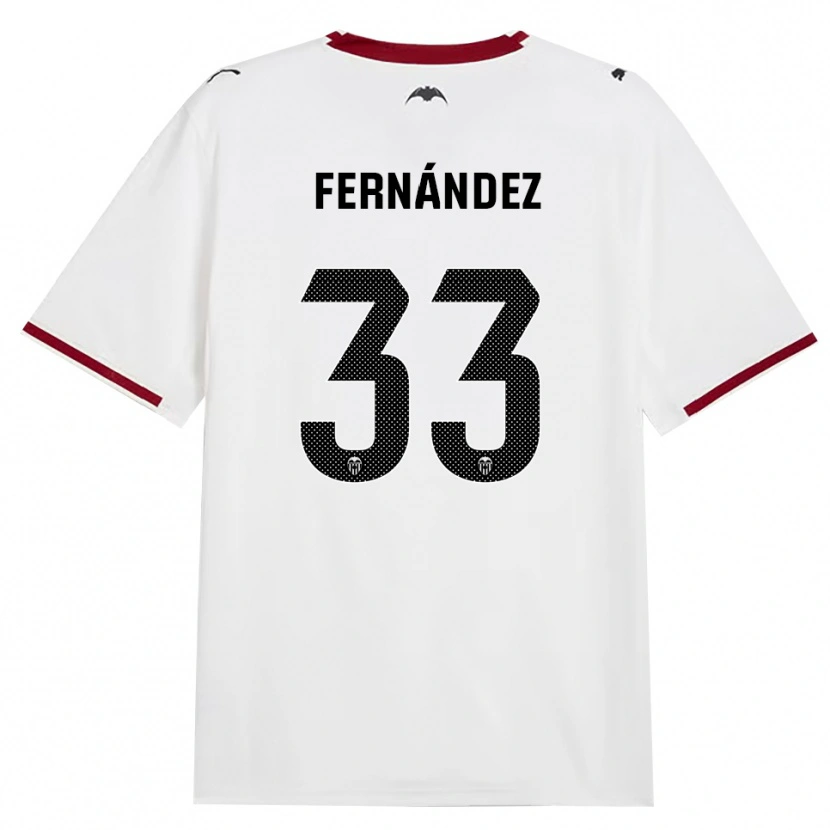 Danxen Niño Camiseta Hugo Fernández #33 Negro Blanco Rojo Amarillo 1ª Equipación 2026/27 La Camisa México