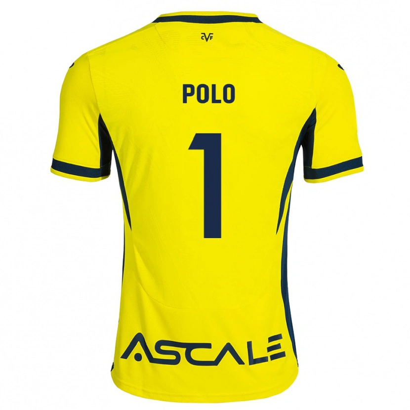 Danxen Niño Camiseta Pau Polo #1 Amarillo Negro Rojo 1ª Equipación 2026/27 La Camisa México