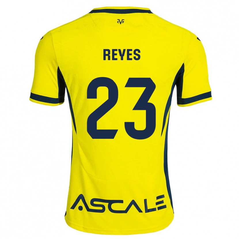 Danxen Niño Camiseta Dani Reyes #23 Amarillo Negro Rojo 1ª Equipación 2026/27 La Camisa México