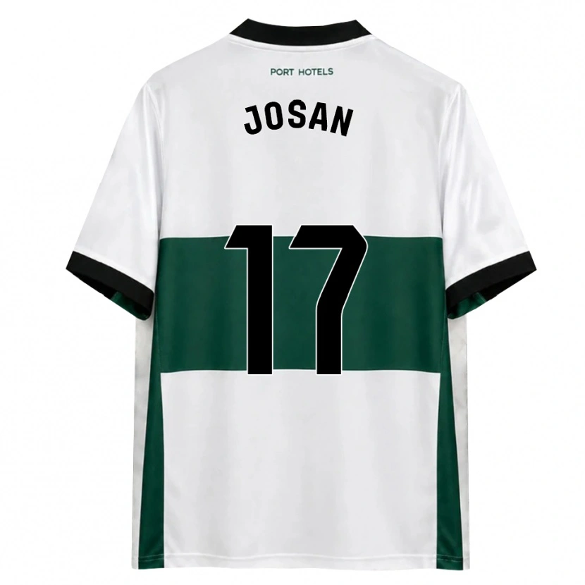 Danxen Niño Camiseta José Antonio Ferrández Pomares #17 Verde Blanco Rojo 1ª Equipación 2026/27 La Camisa México