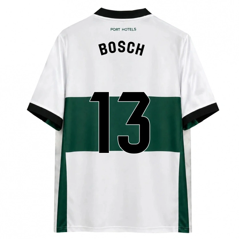 Danxen Niño Camiseta Owen Bosch #13 Verde Blanco Rojo 1ª Equipación 2026/27 La Camisa México