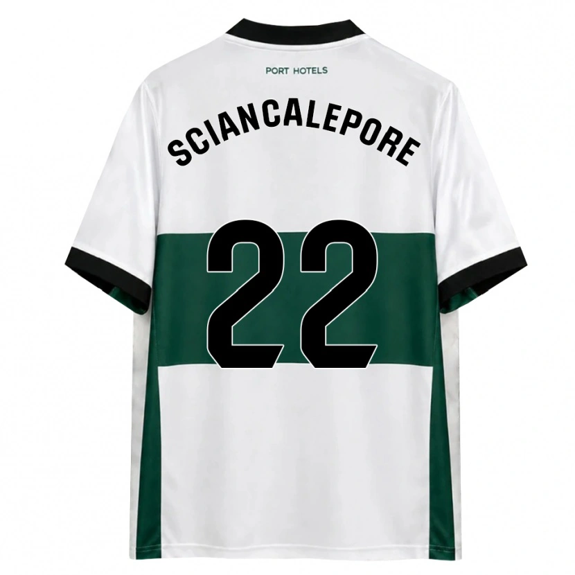 Danxen Niño Camiseta Mateo Sciancalepore #22 Verde Blanco Rojo 1ª Equipación 2026/27 La Camisa México