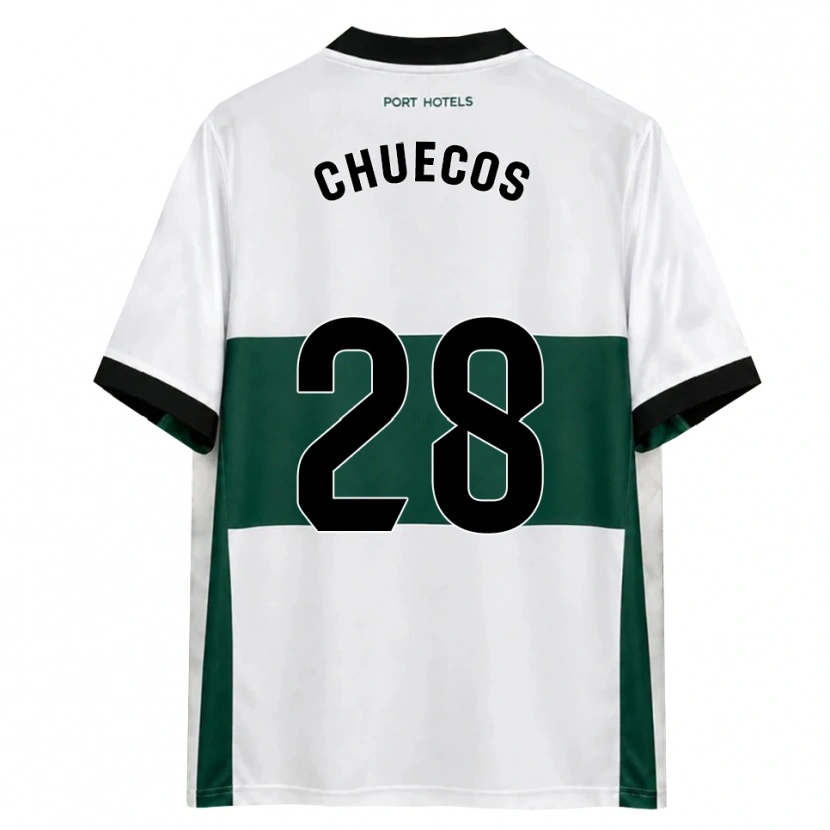 Danxen Niño Camiseta Dani Chuecos #28 Verde Blanco Rojo 1ª Equipación 2026/27 La Camisa México