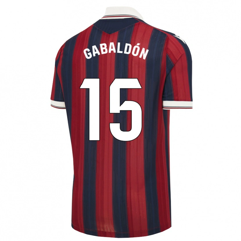 Danxen Niño Camiseta María Gabaldón #15 Azul Medianoche Rojo 1ª Equipación 2026/27 La Camisa México