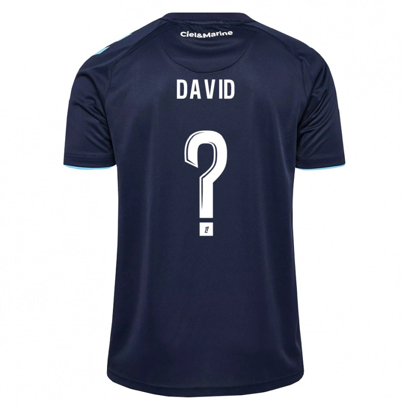 Danxen Niño Camiseta Moïse David #0 Azul Aciano Azul Medianoche 1ª Equipación 2026/27 La Camisa México