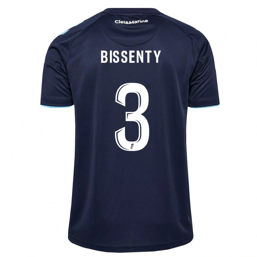 Danxen Niño Camiseta Bissenty Gomis #3 Azul Aciano Azul Medianoche 1ª Equipación 2026/27 La Camisa México