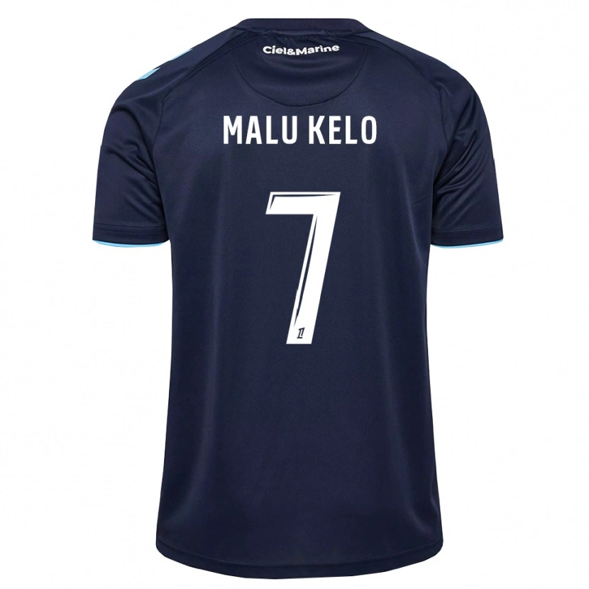 Danxen Niño Camiseta Yohann Malu Kelo #7 Azul Aciano Azul Medianoche 1ª Equipación 2026/27 La Camisa México