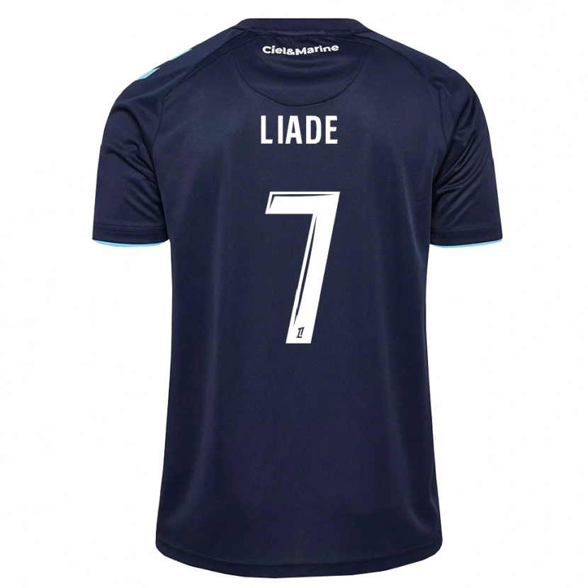 Danxen Niño Camiseta Noah Liade #7 Azul Aciano Azul Medianoche 1ª Equipación 2026/27 La Camisa México