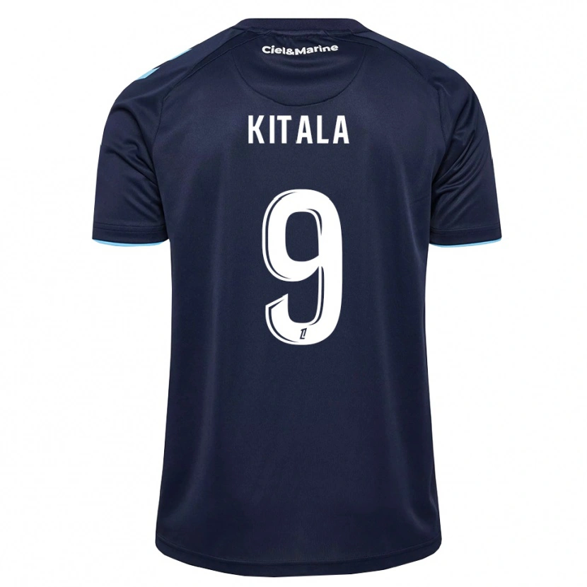 Danxen Niño Camiseta Yann Kitala #9 Azul Aciano Azul Medianoche 1ª Equipación 2026/27 La Camisa México