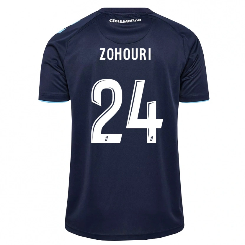 Danxen Niño Camiseta Guy-Noël Zohouri #24 Azul Aciano Azul Medianoche 1ª Equipación 2026/27 La Camisa México