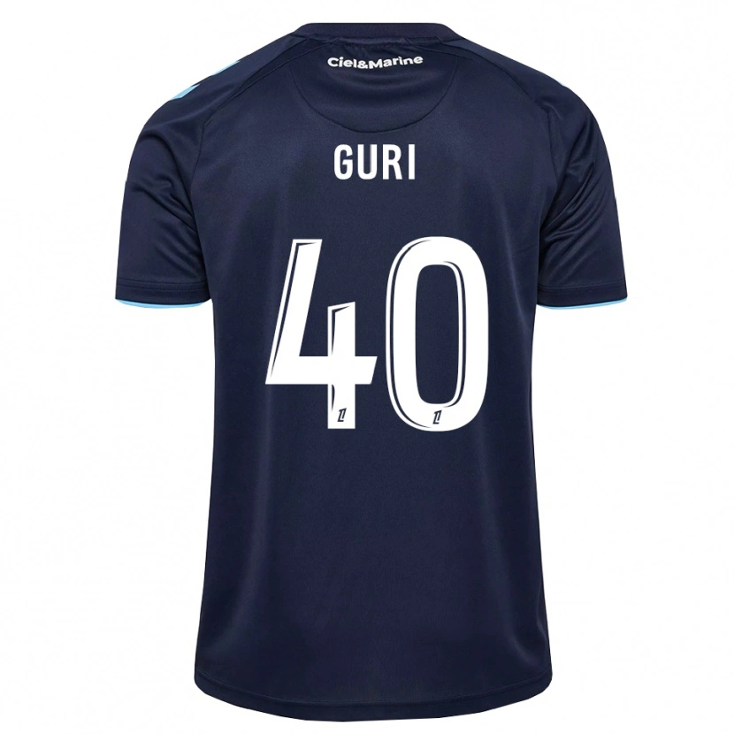 Danxen Niño Camiseta Gabriel Guri #40 Azul Aciano Azul Medianoche 1ª Equipación 2026/27 La Camisa México