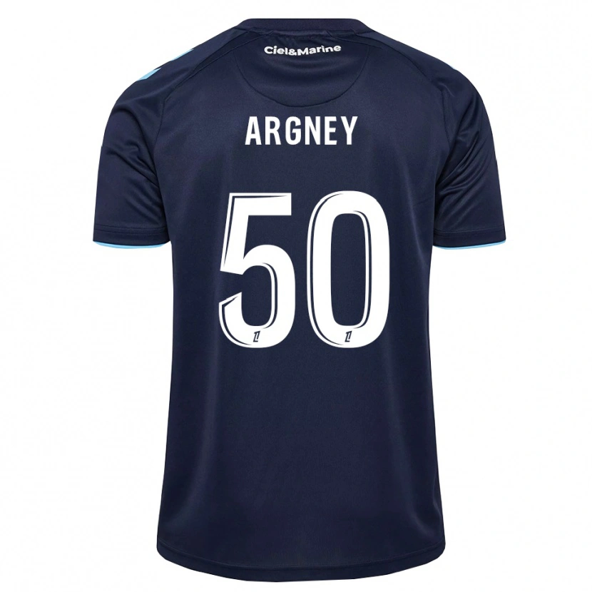 Danxen Niño Camiseta Paul Argney #50 Azul Aciano Azul Medianoche 1ª Equipación 2026/27 La Camisa México