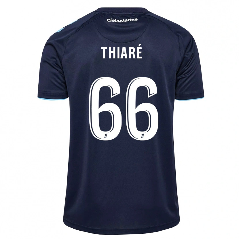 Danxen Niño Camiseta Aliou Thiaré #66 Azul Aciano Azul Medianoche 1ª Equipación 2026/27 La Camisa México