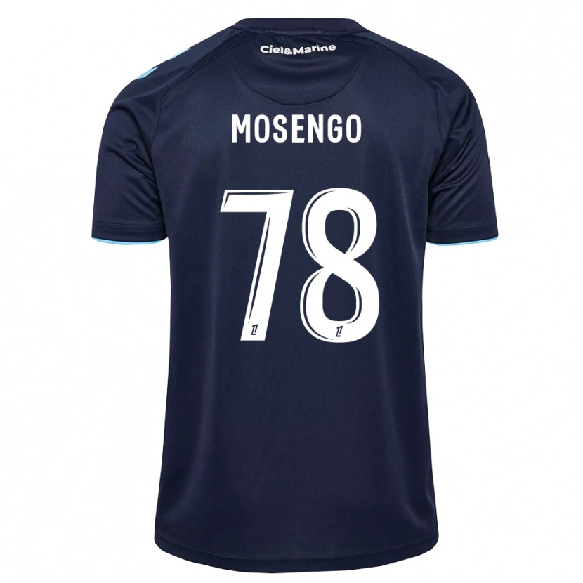 Danxen Niño Camiseta Daren Mosengo #78 Azul Aciano Azul Medianoche 1ª Equipación 2026/27 La Camisa México