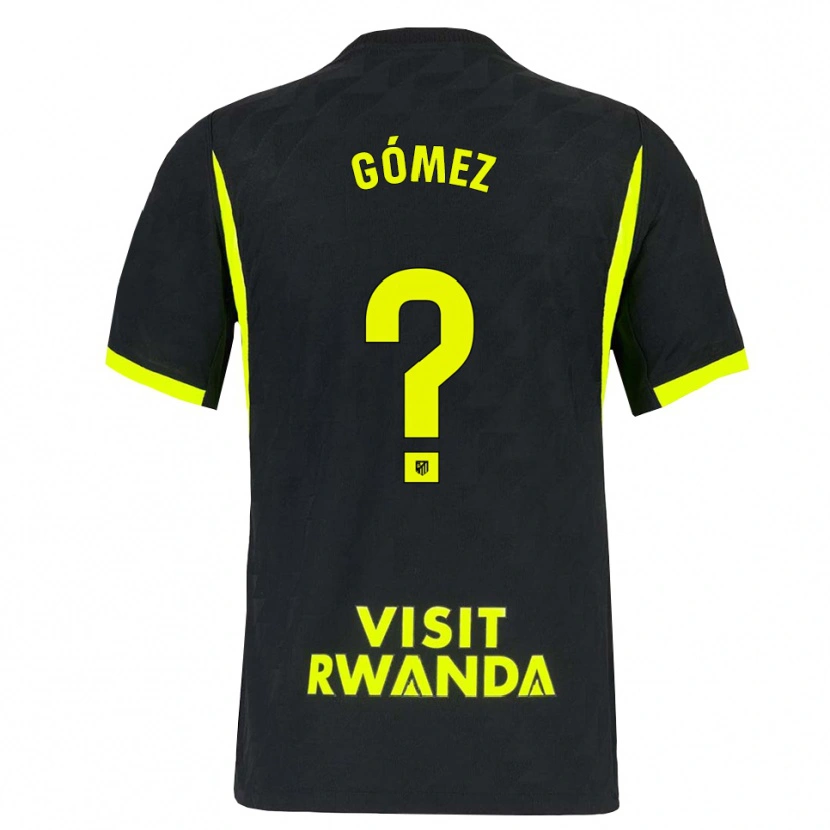 Danxen Niño Camiseta Joan Gómez #0 Verde Brillante Negro 2ª Equipación 2026/27 La Camisa México