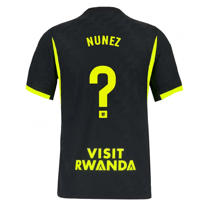 Danxen Niño Camiseta Rafael Nunez #0 Verde Brillante Negro 2ª Equipación 2026/27 La Camisa México