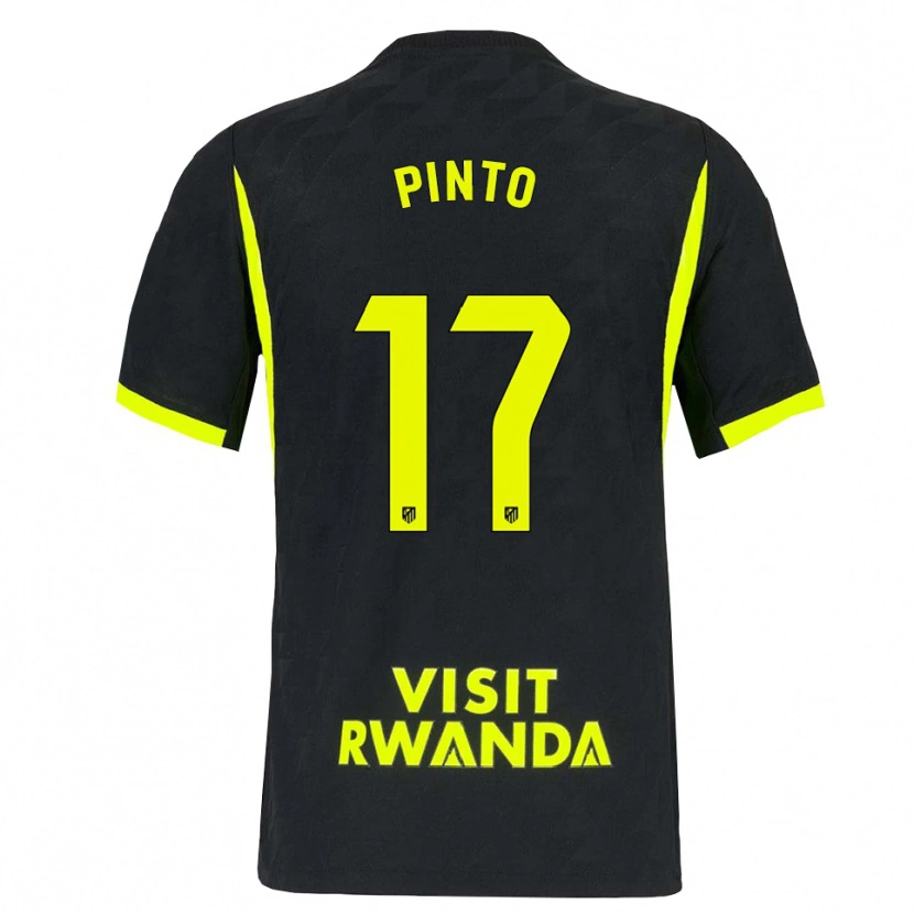 Danxen Niño Camiseta Tatiana Pinto #17 Verde Brillante Negro 2ª Equipación 2026/27 La Camisa México