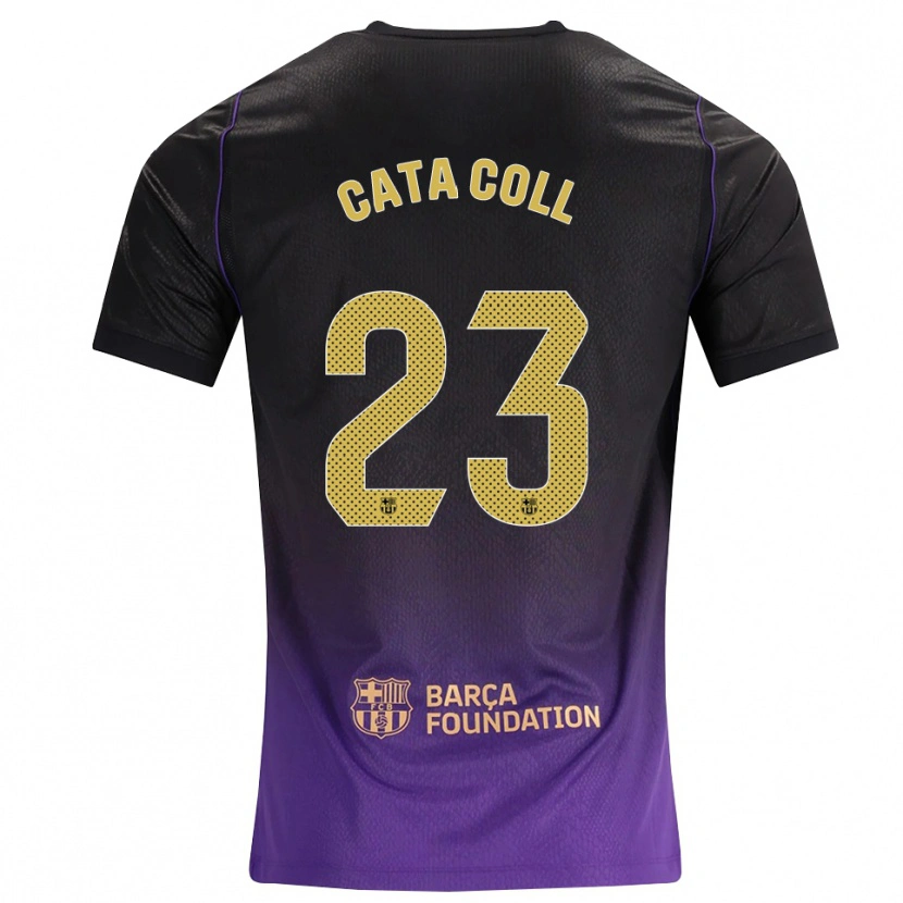 Danxen Niño Camiseta Cata Coll #23 Morado Amarillo Negro 2ª Equipación 2026/27 La Camisa México