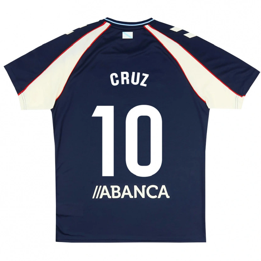 Danxen Niño Camiseta Tati Cruz #10 Azul Real Rojo Blanco 2ª Equipación 2026/27 La Camisa México