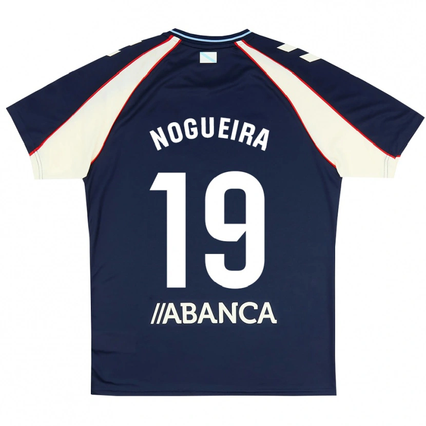 Danxen Niño Camiseta María Nogueira #19 Azul Real Rojo Blanco 2ª Equipación 2026/27 La Camisa México