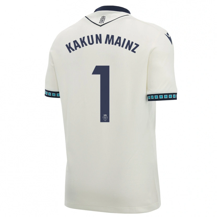 Danxen Niño Camiseta Kakun Mainz #1 Blanco Negro Azul Cielo Claro 2ª Equipación 2026/27 La Camisa México