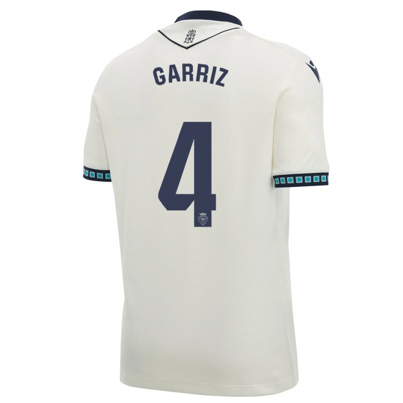 Danxen Niño Camiseta Ibaider Garriz #4 Blanco Negro Azul Cielo Claro 2ª Equipación 2026/27 La Camisa México