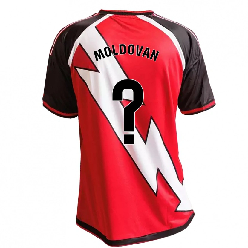 Danxen Niño Camiseta Daniel Moldovan #0 Rojo Negro Blanco 2ª Equipación 2026/27 La Camisa México