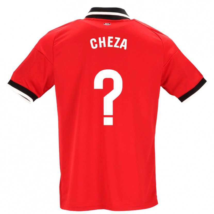 Danxen Niño Camiseta María Echezarreta #0 Negro Blanco Rojo 2ª Equipación 2026/27 La Camisa México