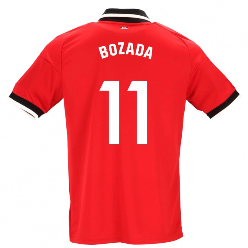 Danxen Niño Camiseta José Antonio Bozada #11 Negro Blanco Rojo 2ª Equipación 2026/27 La Camisa México