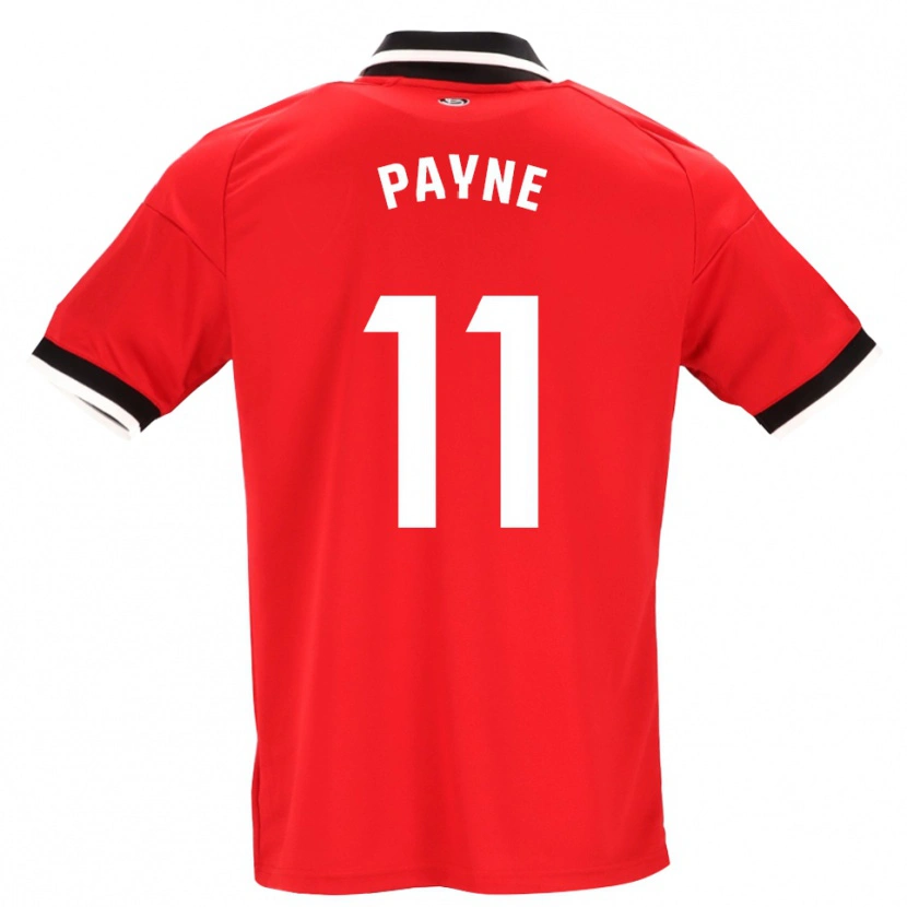 Danxen Niño Camiseta Antionette Oyedupe Toni Payne #11 Negro Blanco Rojo 2ª Equipación 2026/27 La Camisa México