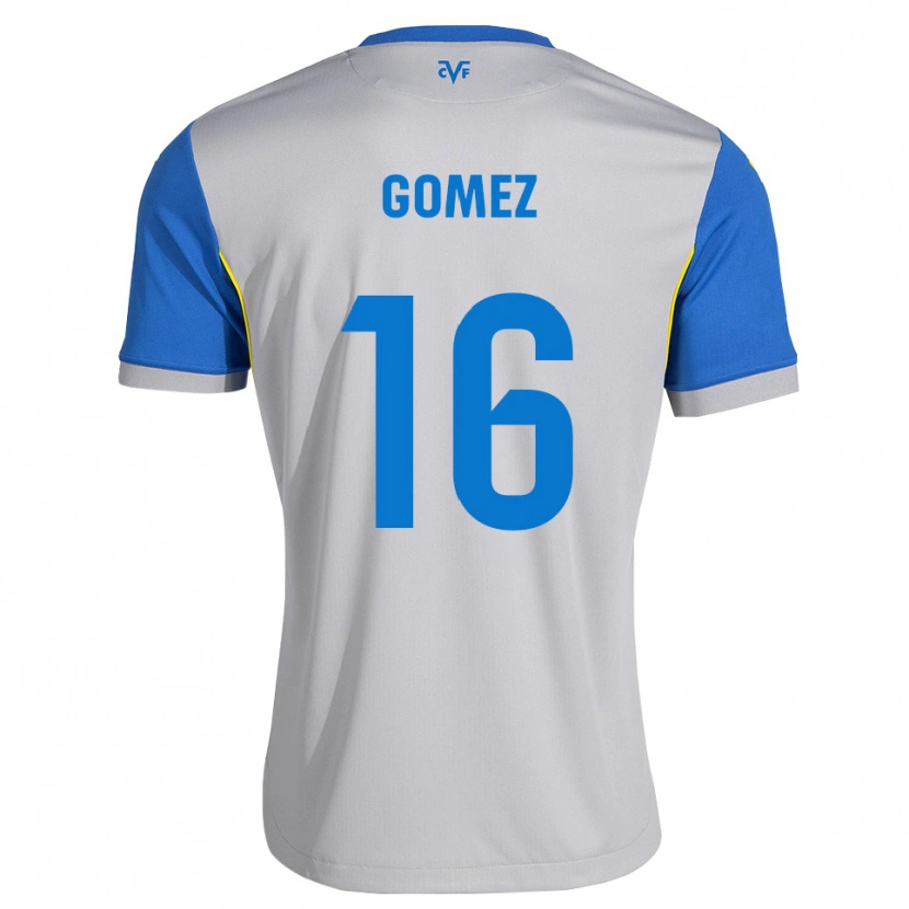 Danxen Niño Camiseta Queralt Gómez #16 Azul Lanzador Gris 2ª Equipación 2026/27 La Camisa México