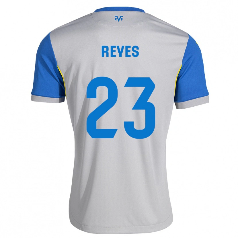 Danxen Niño Camiseta Dani Reyes #23 Azul Lanzador Gris 2ª Equipación 2026/27 La Camisa México