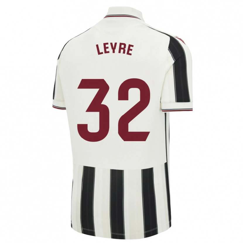 Danxen Niño Camiseta Leyre Secades #32 Negro Blanco Rojo 2ª Equipación 2026/27 La Camisa México